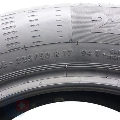 5. Opony 225/50 R17 4x CONTINENTAL 94V ContiEcoContact5 Letnie 2015 7,5-7,8mm