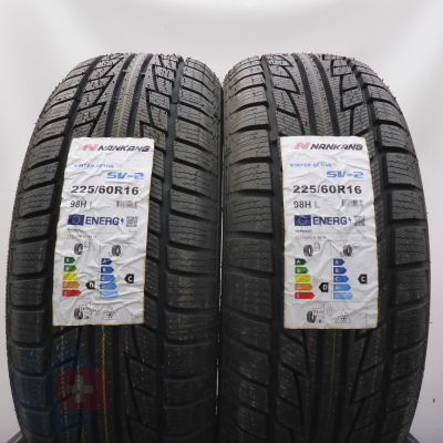 Opony 225/60 R16 2x NANKANG 98H Winter Activa SV-2 Zimowe 2022