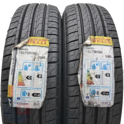 Opony 185/75 R16C 2x PIRELLI 104/102R Carrier Letnie 2018 Jak Nowe Nieużywane
