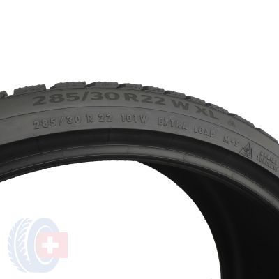 6. 2 x CONTINENTAL 285/30 R22 101W XL Winter Contact TS 860 S A0 Zima 7mm