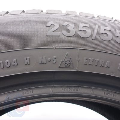 2. Opony 235/55 R18 2x CONTINENTAL 104H XL AO ContiWinterContact TS830P Zimowe 2021 6,8-7mm