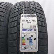 2. Opony 235/55 R17 2x CONTINENTAL 103V XL WinterContact TS 870 P Zimowe 2022 