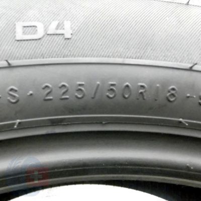 5. 4 x NOKIAN 225/50 R18 99H XL WR D4 Zima DOT18 Jak Nowe 7,2-7,8mm