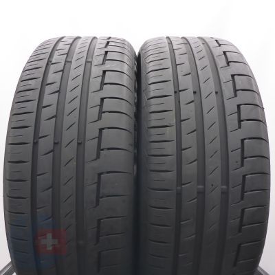 Opony 205/55 R16 2x CONTINENTAL 91V PremiumContact 6 Letnie 2022 6,5mm