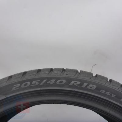 5. Opony 205/40 R18 2x PIRELLI 86V XL Sottozero 3 Winter Zimowe 2021 7,2mm