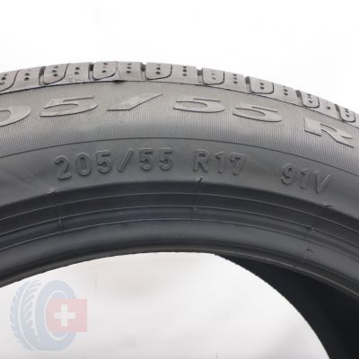 4. Opona 205/55 R17 1x PIRELLI 91V Cinturato P7 BMW Letnia 2021