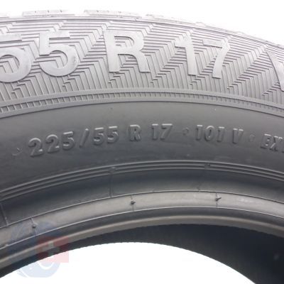 7. Opony 225/55 R17 2x GISLAVED 101V XL Euro Frost 6 Zimowe 2020 7,2-7mm