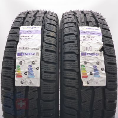 5. Opony 195/70 R15C 4x MICHELIN 104/102R Agilis Alpin Zimowe 2025 Nieużywane