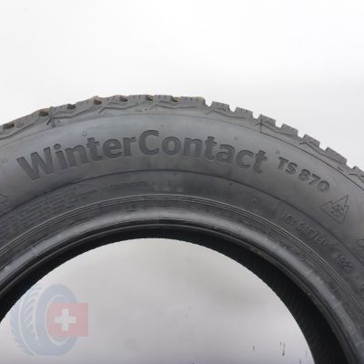 6. Opony 175/70 R14 4x CONTINENTAL 84T WinterContact TS 870 Zimowe 2022/23 