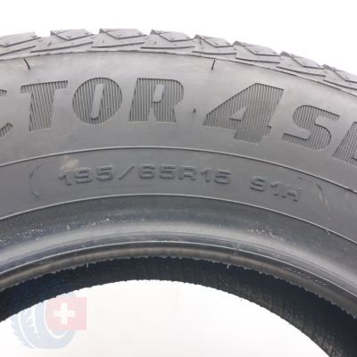 7. Opony 195/65 R15 2x GOODYEAR 91H Vector 4Seasons Gen2 Wielosezonowe 2018/22 8,7mm