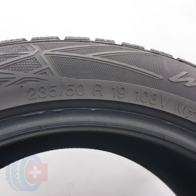 6. Opony 235/50 R19 2x VREDESTEIN 103V XL Wintrac PRO Zimowe 2023 7mm