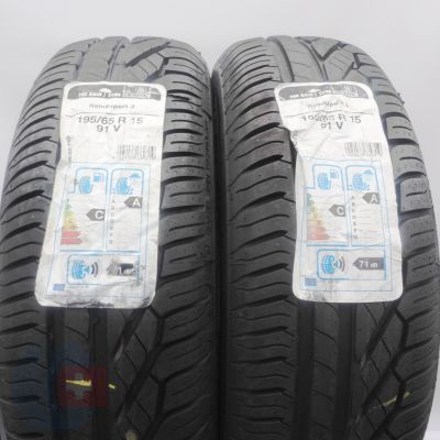 Opony 195/65 R15 2x UNIROYAL 91V RainExpert 3 Letnie 2019 Jak Nowe