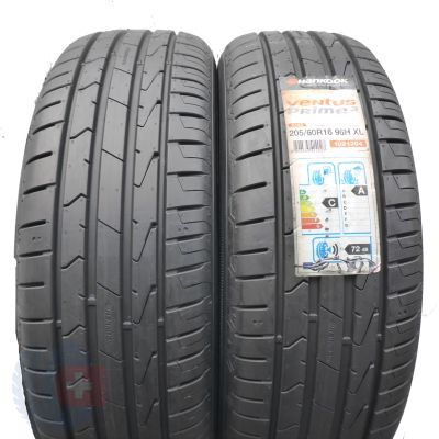 Opony 205/60 R16 2x HANKOOK 96H XL Ventus Prime 3 Letnie 2017 Nieużywane