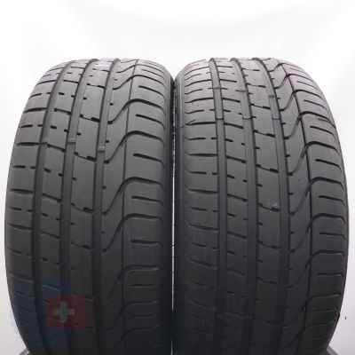 Opony 255/40 R19 2x PIRELLI 100Y XL PZero letnie 2022, 2024 7,2-7,8mm