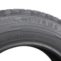6. 4 x CONTINENTAL 195/70 R15C 104/102R ContiVanContact 100 Lato 2018 6,8-8mm