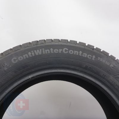 6. Opony 215/60 R17 4x CONTINENTAL 96H ContiWinterContact TS 830 P M0 Zimowe 200/21/22 