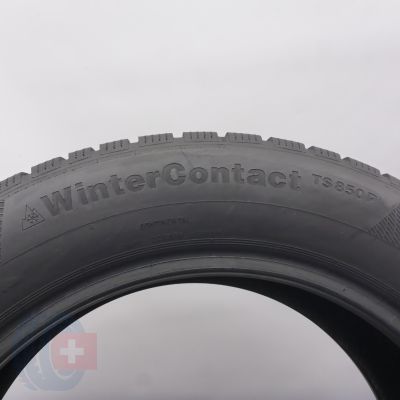 7. Opony 225/55 R17 2x CONTINENTAL 101V XL WinterContact TS850P Zimowe 2020 6,2-7,2mm