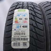 2. Opony 225/55 R18 2x NOKIAN 102H XL WR SUV 3 Zimowe 2016 