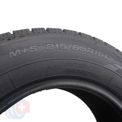 4. 1 x GOODYEAR 215/65 R15 C  104/102T  Cargo UltraGrip 2 Zima 8mm