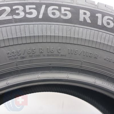 4. Opony 235/65 R16C 2x CONTINENTAL 115/113R  VanContact Eco Letnie 2024 8,2mm