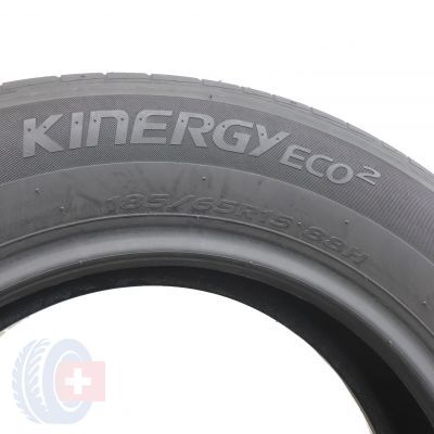 4. 4 x HANKOOK 185/65 R15 88H Kinergy Eco 2 K435 Lato DOT21 5,3-6,2mm