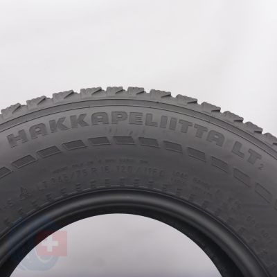 5. Opony 245/75 R16 2x NOKIAN 120/116Q Hakkapeliita LT2 KOLCE Zimowe 2018 9mm