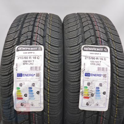 Opony 215/60 R16C 2x SEMPERIT 103/101T Van-Grip3 Zimowe 2023 Nieużywane