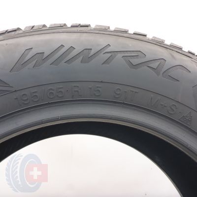 6. Opony 195/65 R15 4x VREDESTEIN 91T Wintrac Zimowe 2020 8,2-7,8mm