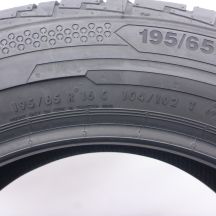 4. Opona 195/65 R16C 1x CONTINENTAL 104/102T ContiVanContact 100 Letnia 2019 Jak Nowa