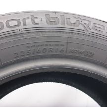 6. Opony 225/60 R16 4x DUNLOP 102W XL Sport bluresponse Letnie 2019 6-6,5mm