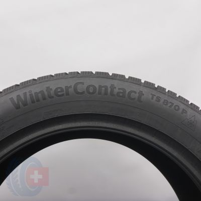 7. Opony 235/55 R19 2x CONTINENTAL 105H XL WinterContact TS870P Zimowe 2022 7,8-8mm