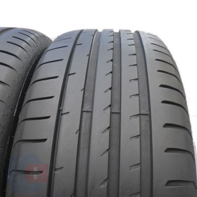 2. 4 x GOODYEAR 255/55 R19 107W Eagle F1 SUV Lato DOT21/20 6.5-7.2mm