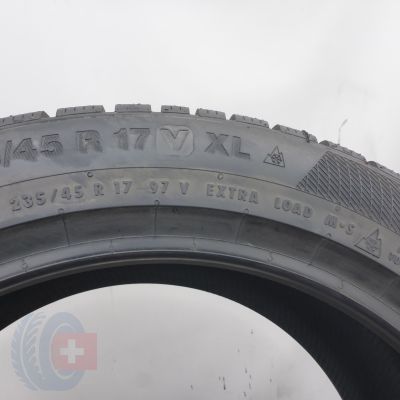 4. Opona 235/45 R17 1x CONTINENTAL 97V XL WinterContact TS 850 P Zimowa 2022
