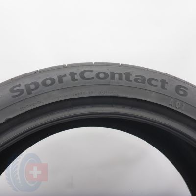 7.  Opony 255/40 R20 4x CONTINENTAL 101Y XL SportContact 6 A01 Letnie 2025 6,5mm
