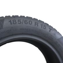 7. 4 x CONTINENTAL 185/60 R15 84T ContiWinterContact TS 850 Zima 7-7.5mm