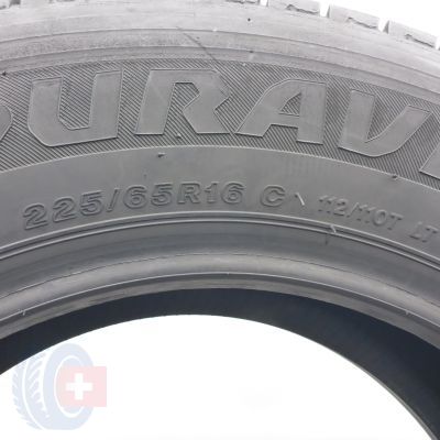 7. Opony 225/65 R16C 2x BRIDGESTONE 112/110T Duravis R660 eco Letnie 2022 7mm