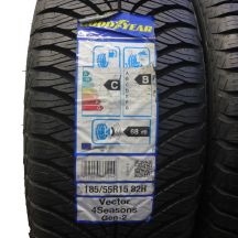 2. 2 x GOODYEAR 185/55 R15 82H Vector 4Seasons Gen-2 Wielosezon 2016 