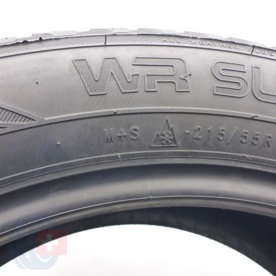 4. Opony 215/55 R18 2x NOKIAN 99V XL WR SUV 3 Zimowe 2021 7,5-7,8mm