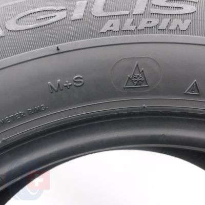 2. Opony 225/65 R16C 2x MICHELIN 112/110R Agilis Alpin Zimowe 2023 9-9,8mm