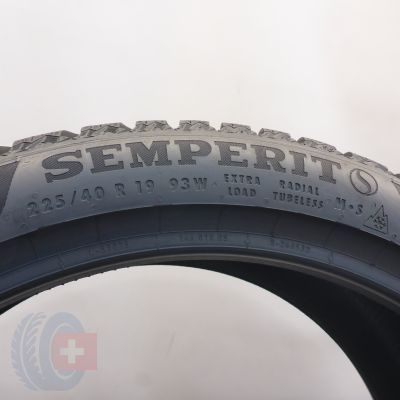 6. Opony 225/40 R19 4x SEMPERIT 93W XL Speed-Grip 5 Zimowe 2025 9-8mm 