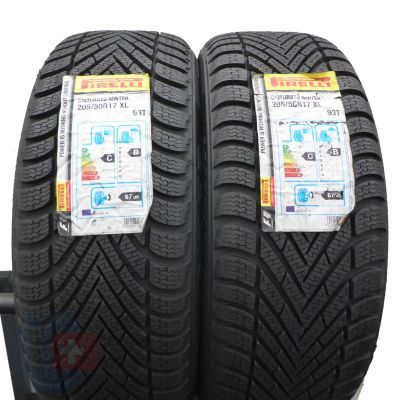 5. Opony 205/50 R17 4x PIRELLI 93T XL Cinturato Winter Zimowe 2018 Jak Nowe Nieużywane