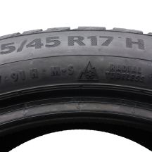 2. Opony 225/45 R17 2x CONTINENTAL 91H WinterContact TS860S RSC BMW zimowe 2021 Jak Nowe