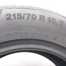5. Opony 215/70 R16 4x CONTINENTAL 100T WinterContact TS850P Zimowe 2019 7,8-8mm
