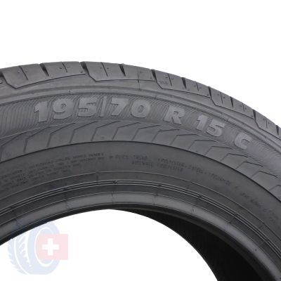 6. 2 x SEMPERIT 195/70 R15 C 104/102S Van-Life 2 Lato 6.8-7.2mm 