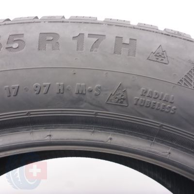 2. Opony 225/55 R17 2x CONTINENTAL 97H WinterContact TS850P BMW MO Zimowe 2021 6,5-6,8mm