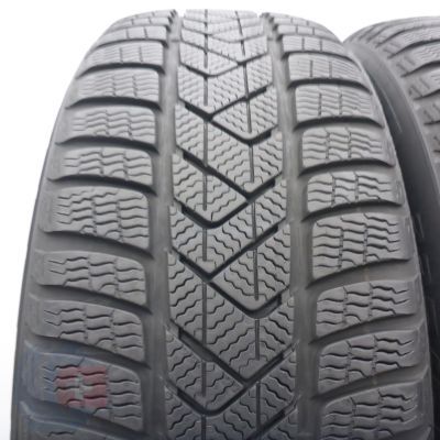 2. Opony 225/55 R17 2x PIRELLI 97H Sottozero 3 Zimowe 2017 6,8-7mm 
