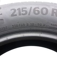 5. 4 x CONTINENTAL 215/60 R18 98H EcoContact 6Q Lato 2024 6-6,2mm