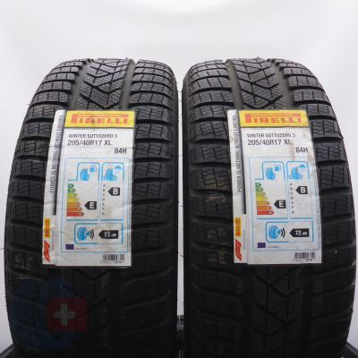 Opony 205/40 R17 2x PIRELLI 84H XL Winter Sottozero 3 Zimowe 2020