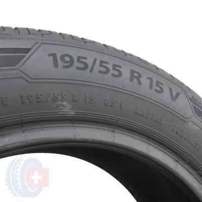 6. 2 x BARUM 195/55 R15 85V Bravuris 5 Lato 2019 6.2-7mm 