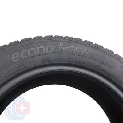 5. 2 x DUNLOP 215/60 R17C 109/107T Econodrive Lato 2018 6,8; 7,8mm